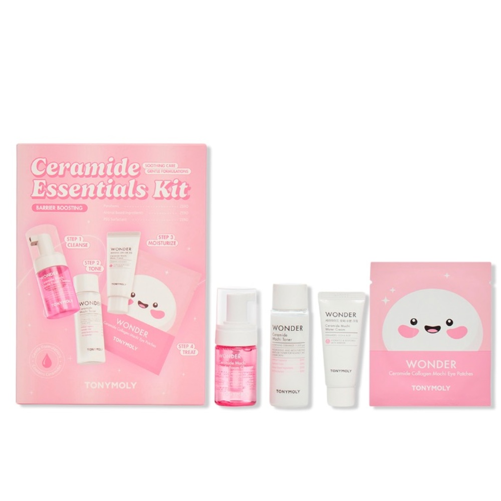 Tony Moly Wonder Ceramide Mochi Barrier
Boosting Essentials Kit